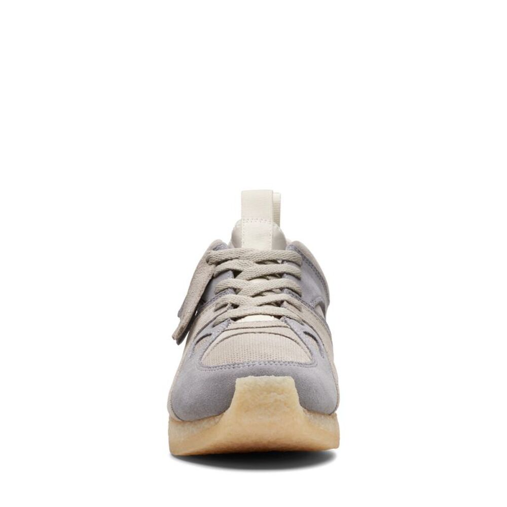 Clarks Mens Breacon Ronnie Fieg Kith Gray Shoes (NWT) - Picture 3 of 6